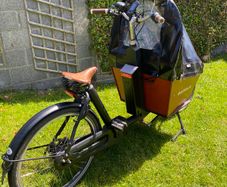 Bakfiets Classic Electric Cargo Bike Short Steps