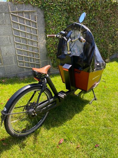 Bakfiets Classic Electric Cargo Bike Short Steps