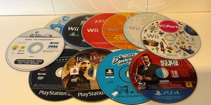 Playstation,Nintendo, Xbox Loose Games Not Working
