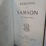 Memoires de Samson De La Comedie Francaise by Joseph Isidore Samson (AB509) Image 2
