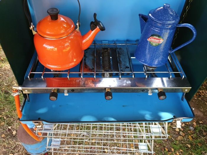 Camping Kitchen Rack
