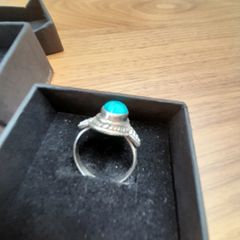 silver turquoise ring