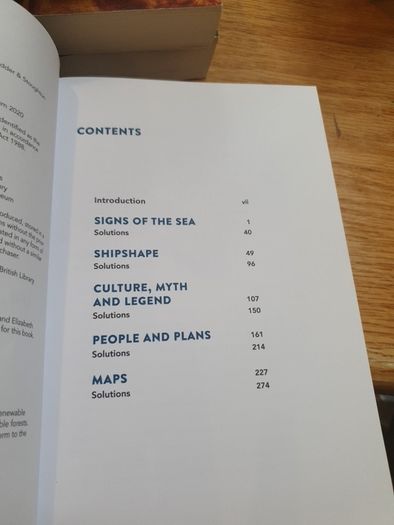 The Nautical Puzzle Book National Maritme Museum Greenwich  Over 100 Puzzles Hardback In Excellent Condition From Pet Smoke Free Home
