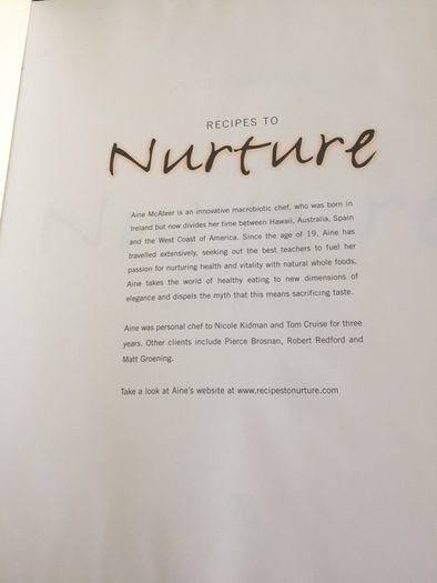 Whole food cookbook