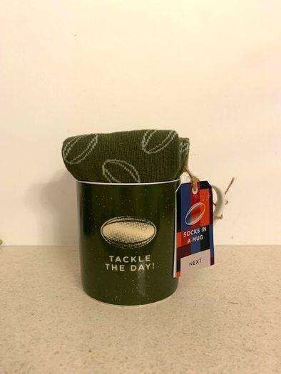 Rugby Mug & Socks