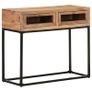 Console Table 90x35x76 cm Solid Acacia Wood Image 8