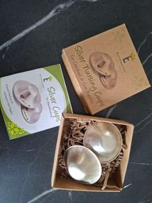 Silver nursing cups