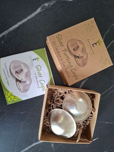 Silver nursing cups