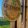 Guinness 2 sided cast iron sign Image 2