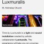Galway City Time by Luxmurials Light & Sound Family friendly Show @ St Nicholas Church 6.30 pm (lasts 40 mins approx) Image 4