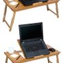 Tilting Top Laptop Desk | Natural Bamboo Image 10