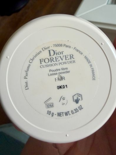 Christian Dior Forever Cushion Powder loose powder 01 Fair