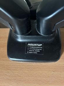 MOUNTUP Dual Monitor Stand for Desk, Monitor Arms for 2 Monitors 32 27 24 22 Inches