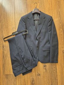 Mens River Island Navy suit