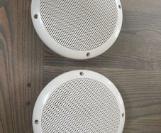 SKyTronic 6.5 White Speakers