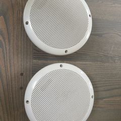 SKyTronic 6.5 White Speakers