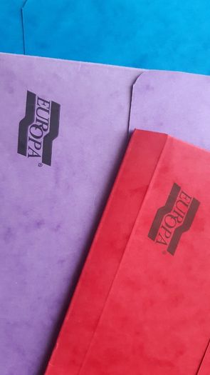 Exacompta Europa Pocket Wallet A4/Follscap File Folders/Envelopes Home Office School College