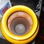 Beautiful Rare Old Vintage Italian Salt Glaze Bitossi Pottery Vase Postage Available or Collection Image 3