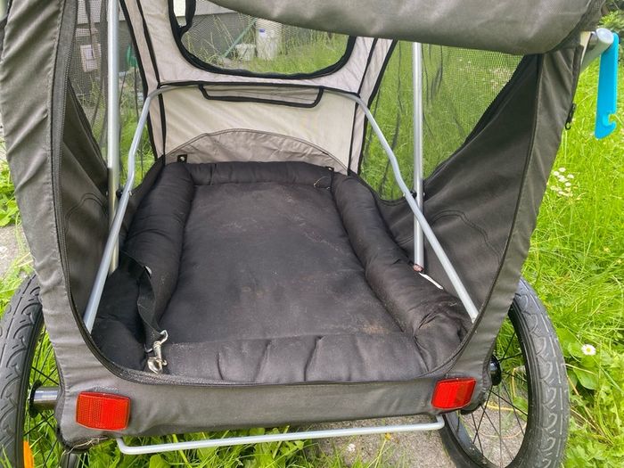 dog bike trailer- large