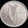 Ireland - 1964 - Irish 2s - Florin - Salmon - KM.15a - High Grade - [2678] Image 2