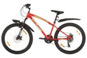 Mountain Bike 21 Speed 26 inch Wheel 42 cm Red
