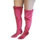 Bugundy thigh high boots Image 8