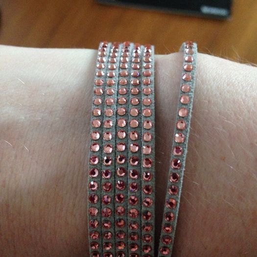 Swarovski style bracelet