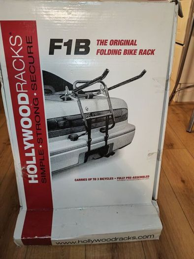 Hollywood F1B 3 bike folding bike rack- like new
