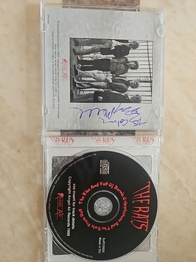 The Rats CD (Signed) - The Rise And Fall Of Bernie Gripplestone And The Rats From Hull