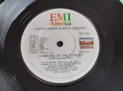 David Bowie  & Mick Jagger 7"