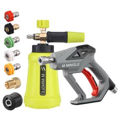 Brand New Pressure Washer Gun with Snow Foam Lance 4000 PSI