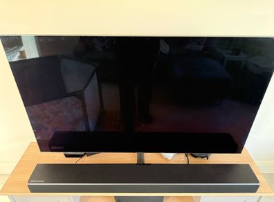 Samsung HW-Q90R premium 7.1.4-channel Dolby Atmos soundbar system