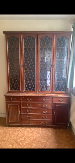 Handmade press & TV unit / small child's bed