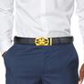 Brand New Oyifan Men's Belt, Black Leather Belt Men's Image 3