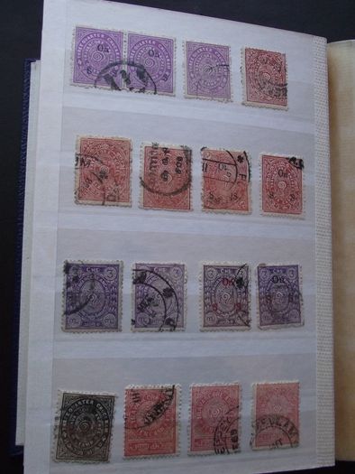 A extensive collection of Stamps from Indian States, presented in the album