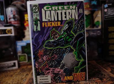 Green Lantern ! Issue #21 ! Flicker and Die ! 1992 ! by DC Comics !