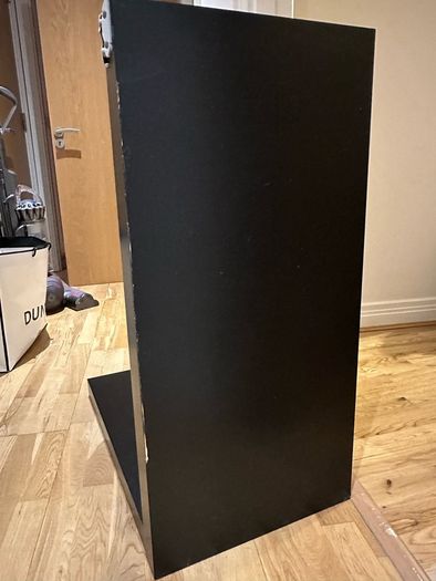 Large Malm desk with pull out slider