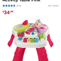 baby/toddler play table