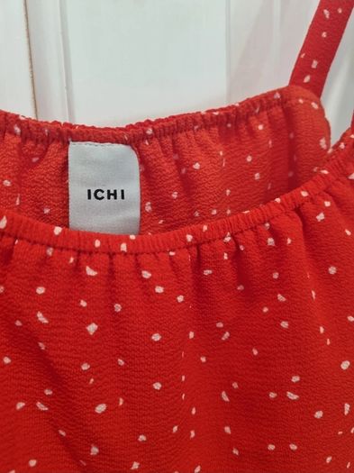 Bnwt ICHI Orange Top Size Small( please read)