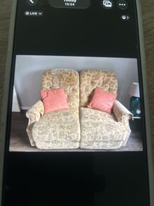 2 seater recliner sofa