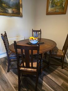 Anitque folding table