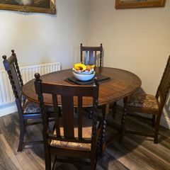 Anitque folding table