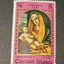 1969 Cayman Islands Christmas Madonna & Child Image 2