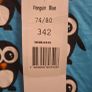BNWT Maxomorra Penguin Bodysuit Winter 2015 Size 74/80 Image 2