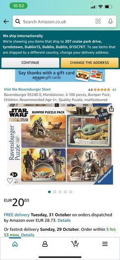 puzzle Star Wars 4 in 1