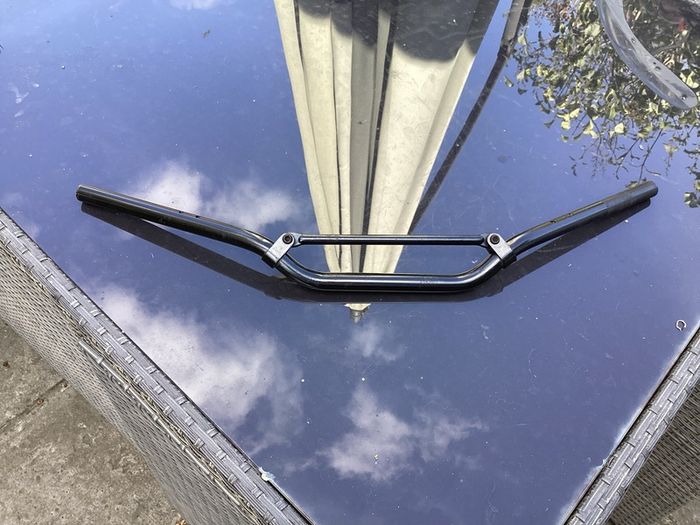 2 motorbike handlebars