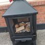 Outdoor Wood Burner Fire Image 2