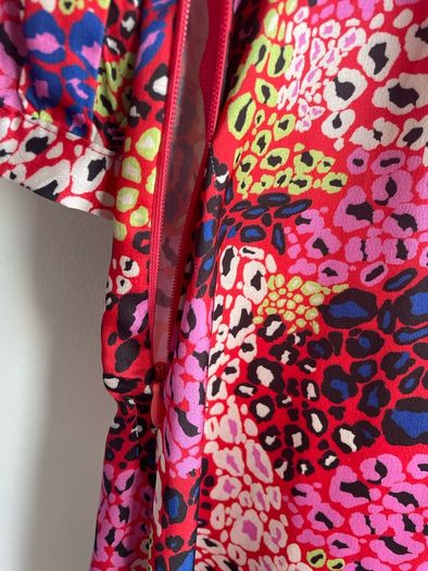 River Island pink mix dress size 10