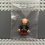lego Harry Potter hp118 Goblin minifigure- Black Jacket, Reddish Brown Legs Image 3