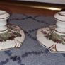 Two Paragon  Tree of Kasmir Floral China Candlestick Image 4